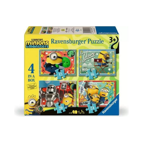 Ravensburger - Minions 3 Puzzle 12/16/20/24 pieces