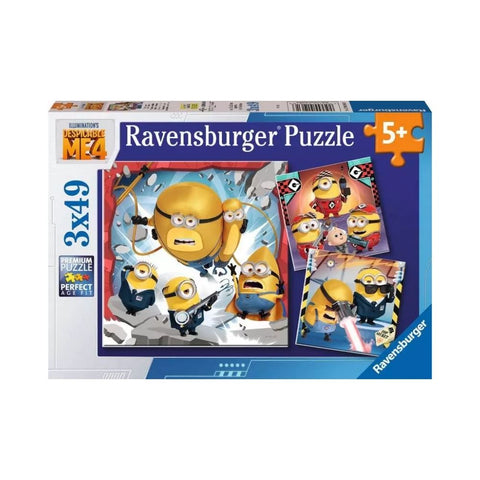 Ravensburger - Despicable Always 3x49pc puzzle