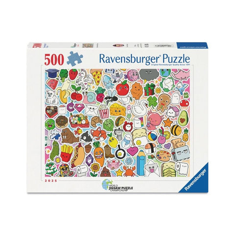 Ravensburger - Cute Kawaii Chaos 500pc puzzle