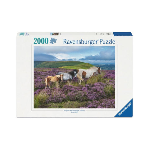 Ravensburger - Wild Horses in the Heather 2000pc 