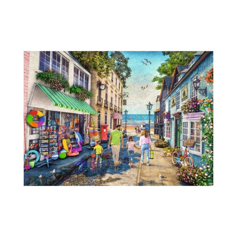 Ravensburger - Down the Lane No.3 Seaview Lane 1000pc puzzle
