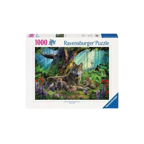 Wolves in the Forest 1000 piece puzzle