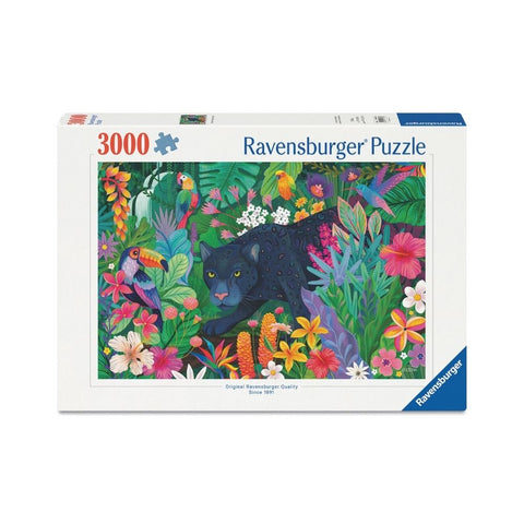 Ravensburger - Panther in the Blooming Jungle 3000pc puzzle
