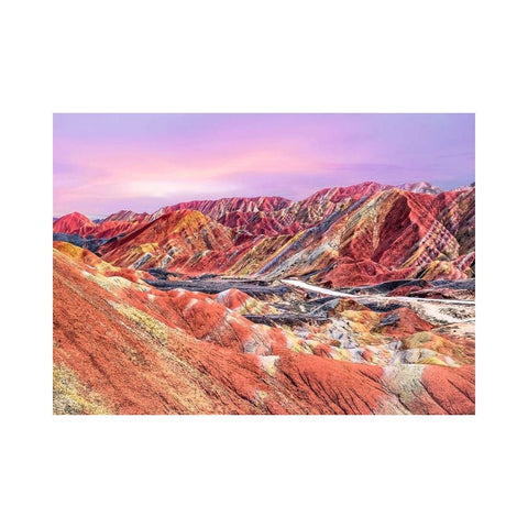 Rainbow Mountains China 1000 piece puzzle
