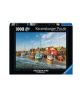 Colourful Harbourside Ahrenshoop Germany 1000-piece puzzle