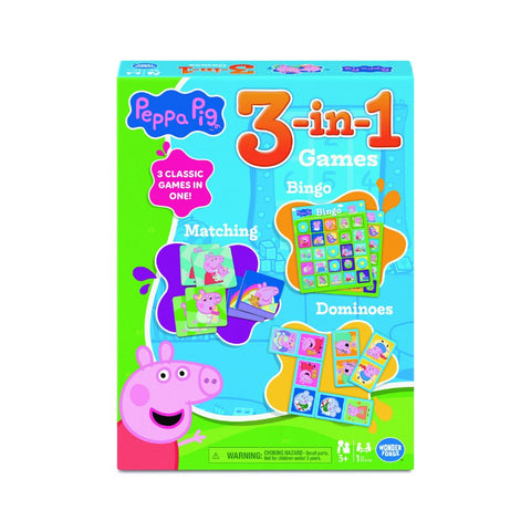 Ravensburger - Peppa Pig 3-in-1 Game