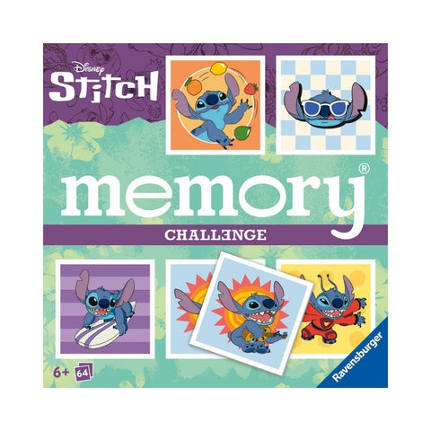 Ravensburger - Disney Stitch Challenge Memory Game