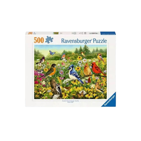  Birds in the Meadow, 500 piece puzzle