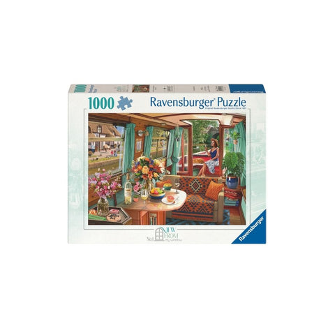 Ravensburger - View from My Window No 1 Canal Boat 1000pc