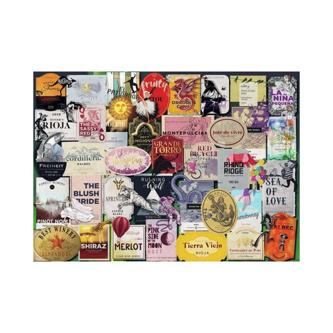 Ravensburger - Wine Labels 1000-piece puzzle