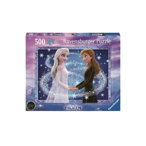 Frozen the sisters Anna and Elsa, 500-piece puzzle