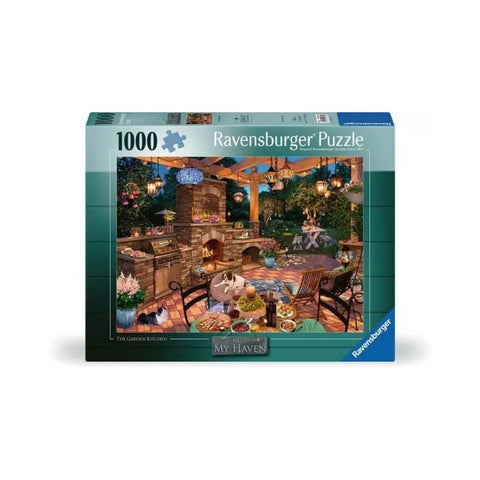  My Haven No.10 The Garden Kitchen 1000 piece puzzle