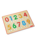 Melissa & Doug - Lift & See Numbers Peg Puzzle