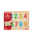 Melissa & Doug - Lift & See Numbers Peg Puzzle