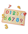 Melissa & Doug - Lift & See Numbers Peg Puzzle