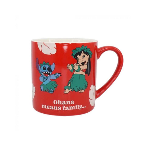 Disney Mug: Lilo & Stitch (OHANA)