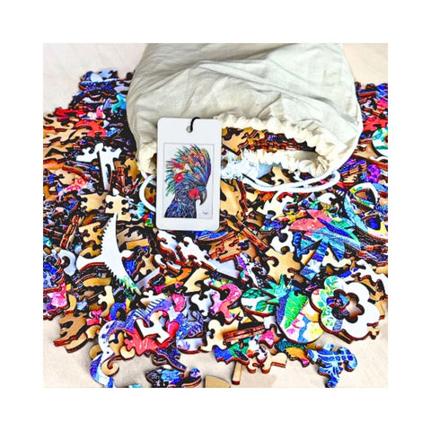 Twigg Puzzles -  Black Cockatoo 389-pieces