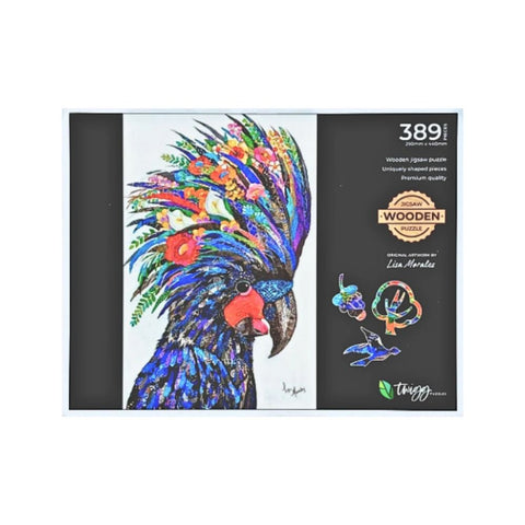 Twigg Puzzles -  Black Cockatoo 389-pieces