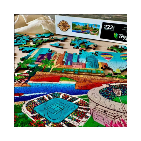 Twigg Puzzles - Magnetic Melbourne 222-pieces