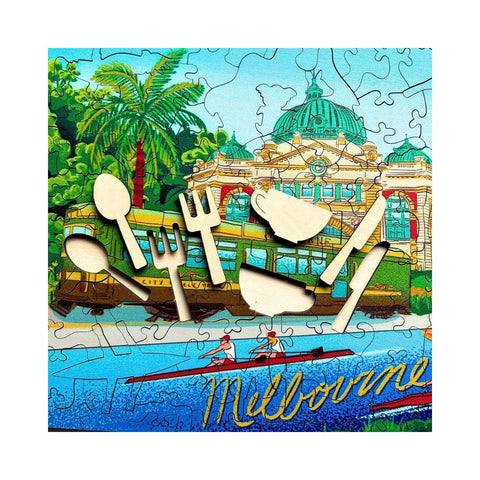 Twigg Puzzles - Magnetic Melbourne 222-pieces
