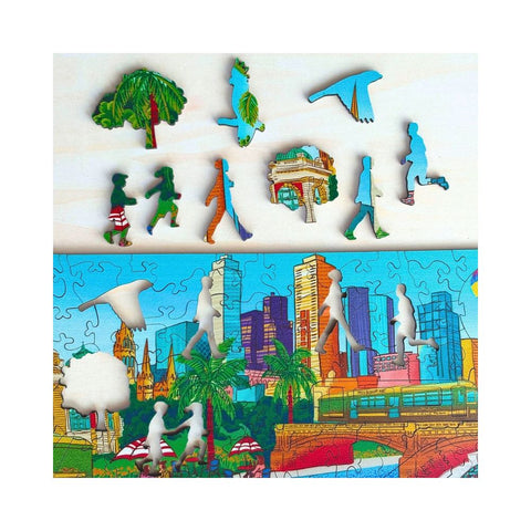 Twigg Puzzles - Magnetic Melbourne 222-pieces