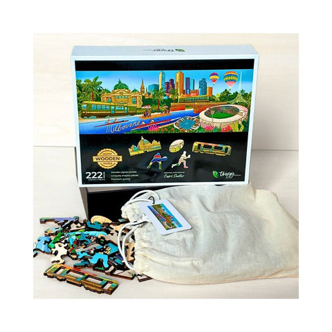 Twigg Puzzles - Magnetic Melbourne 222-pieces