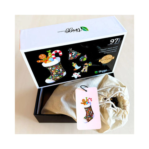 Twigg Puzzles - Christmas Stocking - 92 Pieces