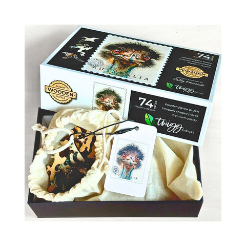 Twigg Puzzles - Emu 74-pieces