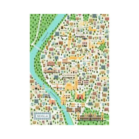 Ravensburger - Map of Seville 1000 pieces