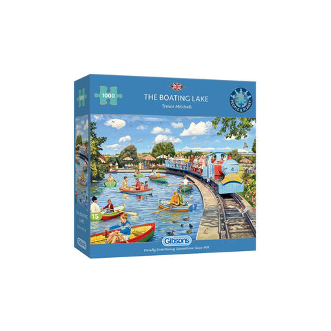 Gibsons The Boating Lake 1000pc puzzle