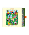 WerkShoppe - Doggie D'House - Slip Box, 500pc puzzle 