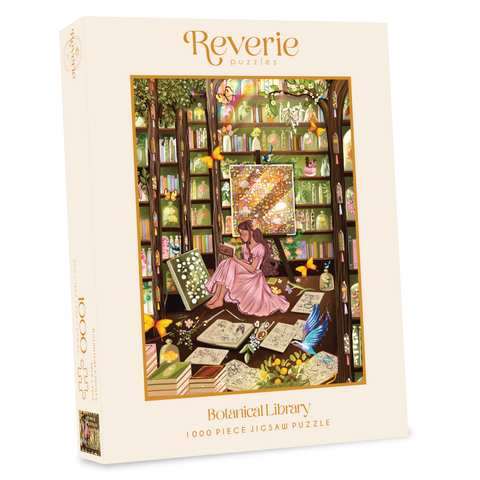 Reverie Puzzles - Botanical Library 1000 Pieces