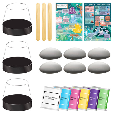Curious Universe Crystal Growing Kit