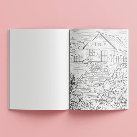 Art Maker Colouring Cottagecore