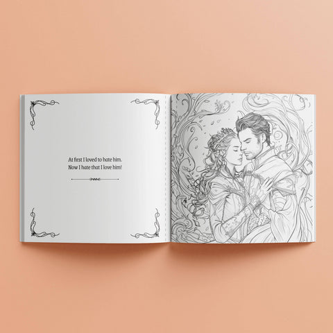 Art Maker Creative Colouring Dragon Riders (25x25cm)