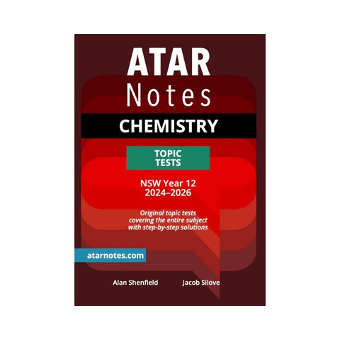 ATAR Notes HSC Year 12 Chemistry Topic Tests (2024-2026)