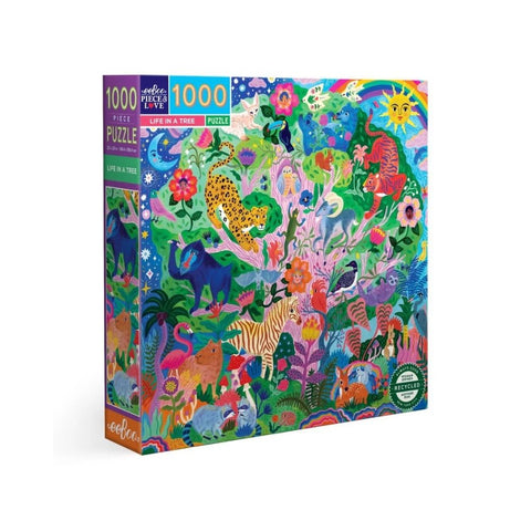 eeBoo - Life in a Tree 1000pc puzzle 