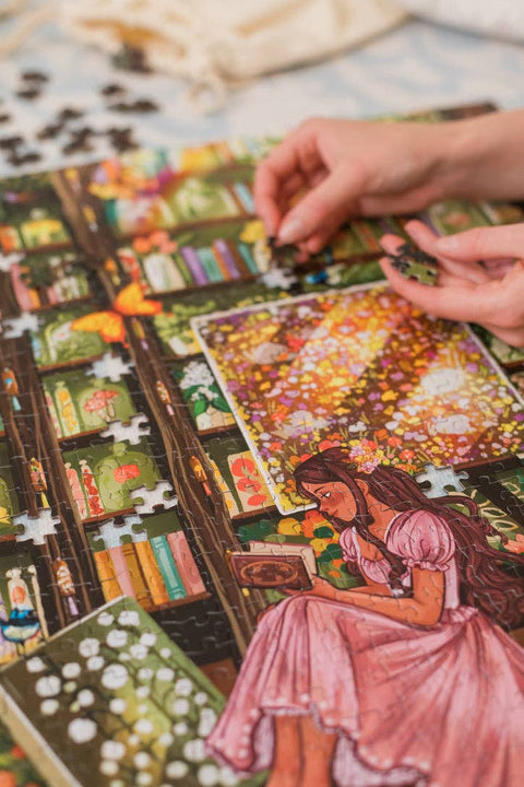 Reverie Puzzles - Botanical Library 1000 Pieces