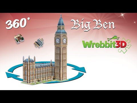 Wrebbit 3D Big Ben 890 pieces
