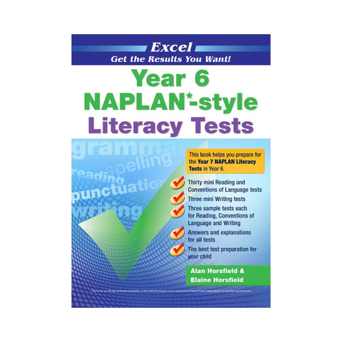 Excel Year 6 Naplan-style Literacy Tests
