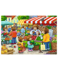 Ravensburger 2 x 12pc Puzzles Lets Go Shopping