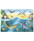 Ravensburger 2 x 24pc Puzzle Dinosaurs of land and sea