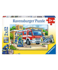 Ravensburger 2 x 12pc Puzzles Police And Firefighters