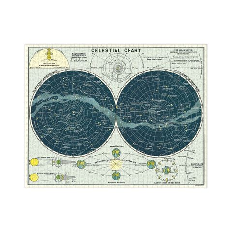 Cavallini & Co. - Celestial Vintage 1000pc Puzzle