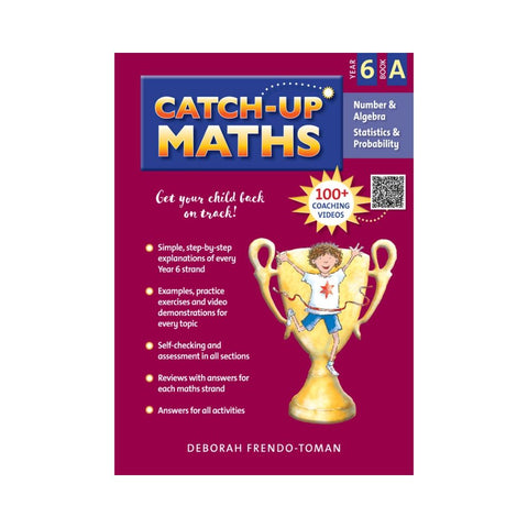 Catch-Up Maths Number & Algebra Statistics & Probability Year 6 Book A