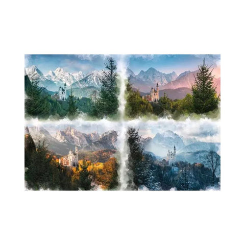 Ravensburger Castle through the seasons 18000pc puzzle
