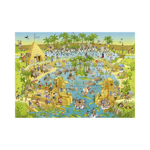 Heye - Funky Zoo Australian Habitat 1000-piece puzzle