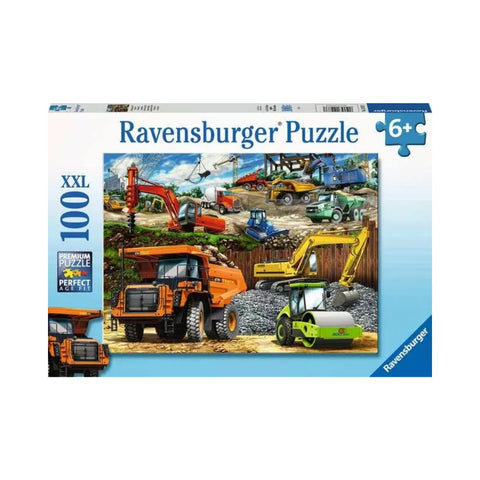 Ravensburger Construction Vehicles Puzzle 100pc