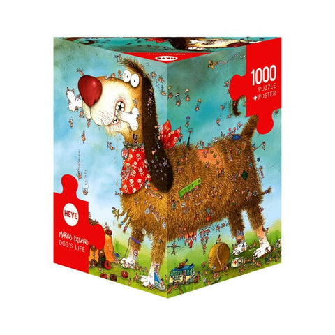Heye - Dog s Life Marino Degano 1000pc Puzzle