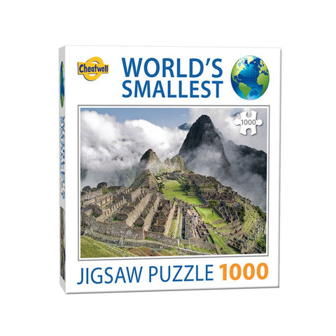 Cheatwell - World's Smallest 1000pc puzzle Machu Picchu